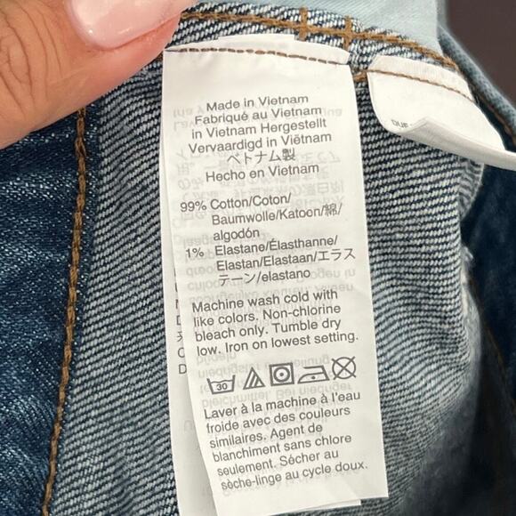 Madewell Straight Leg Jeans - Classic Denim - Picture 8 of 9